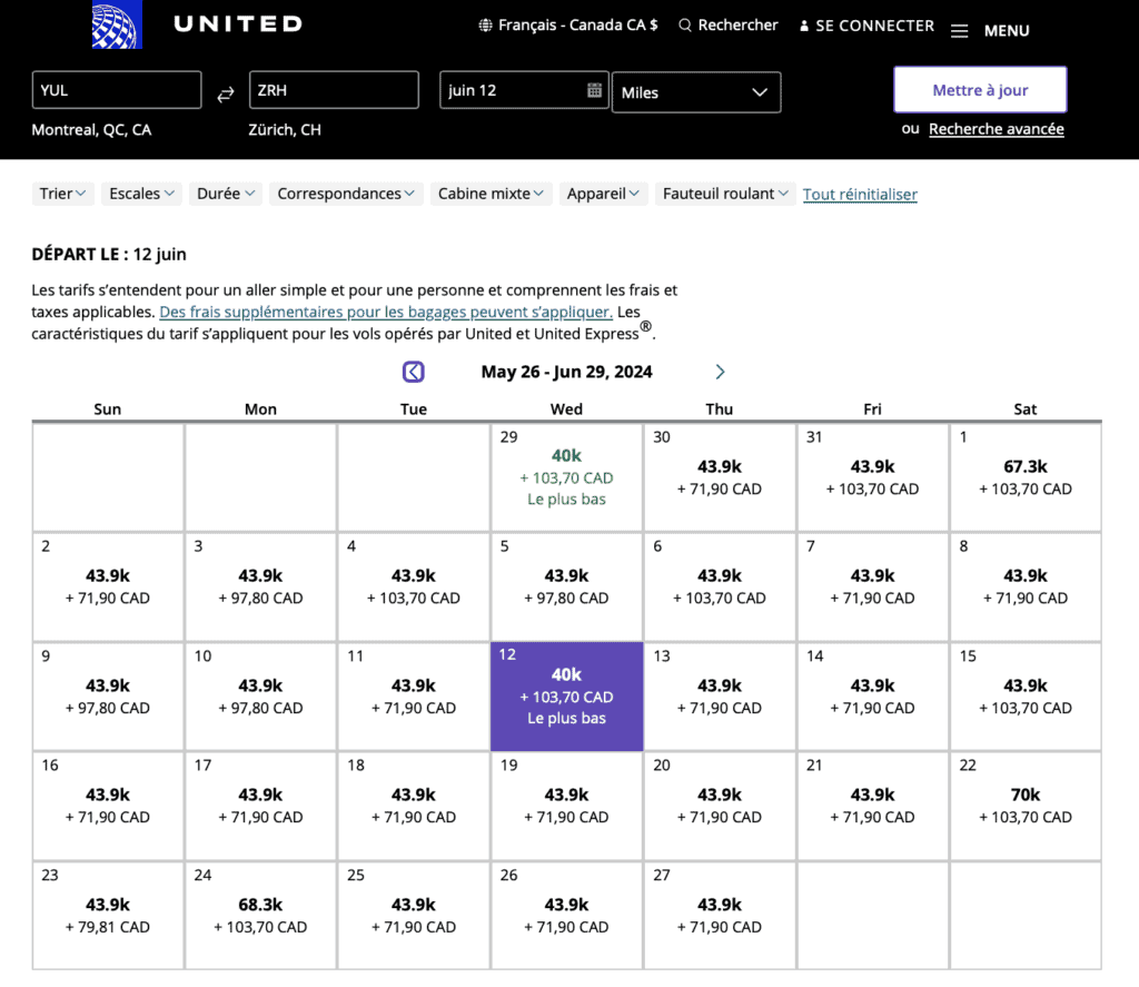 Astuce echange aeroplan 2
