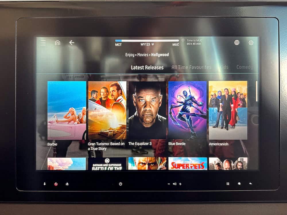 Oman Air business economy 47