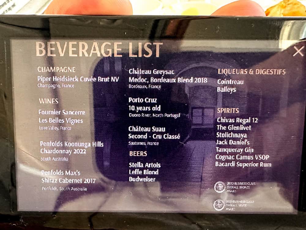 Oman Air business economy 56