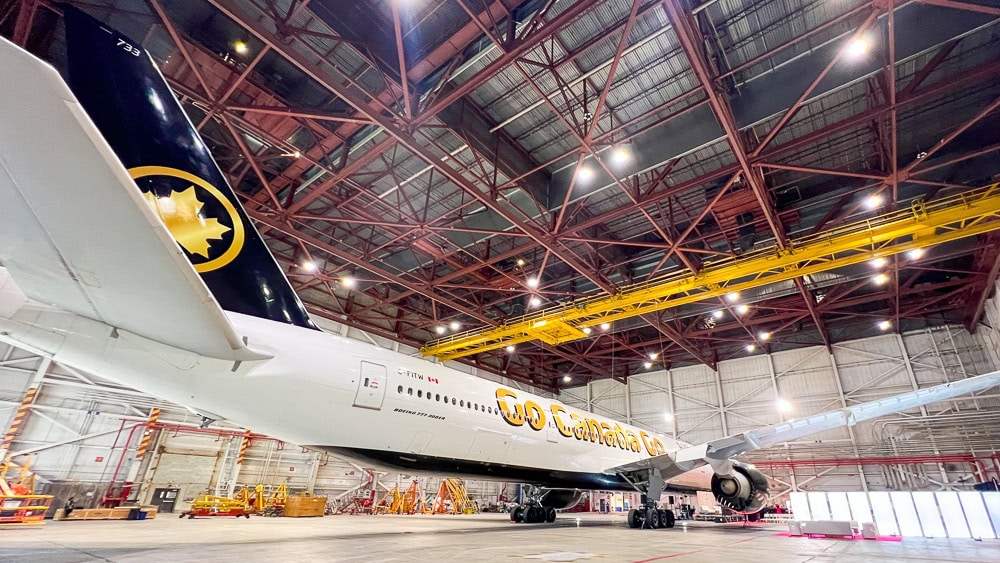 Air Canada transporteur officiel equipe Canada 1