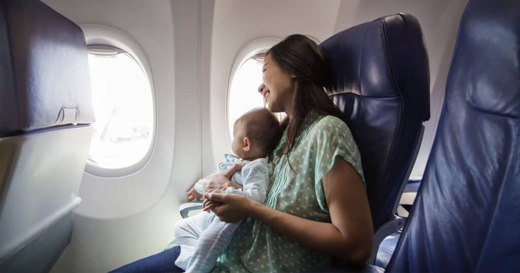 Bébé Avion Voyage