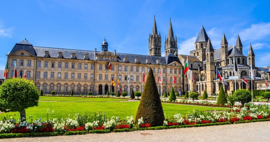 Flamme olympique caen