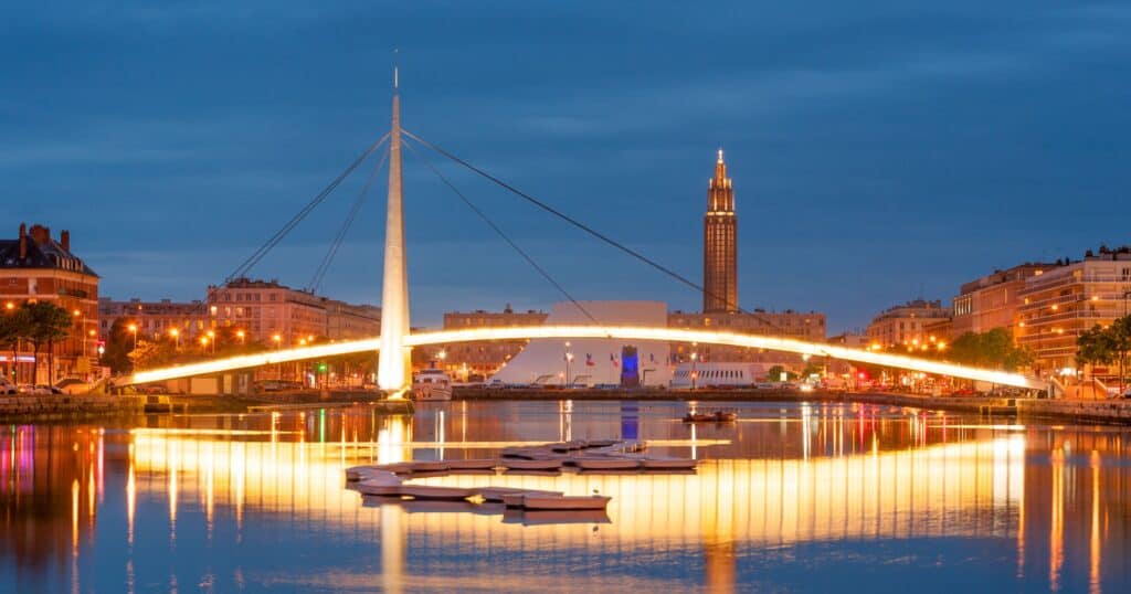 Flamme olympique le havre