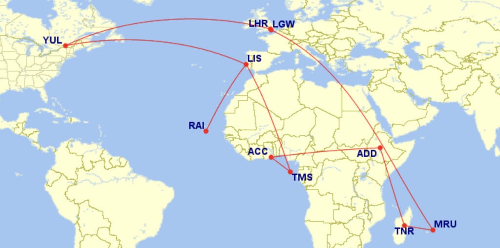 concours aeroplan gcmap afrique