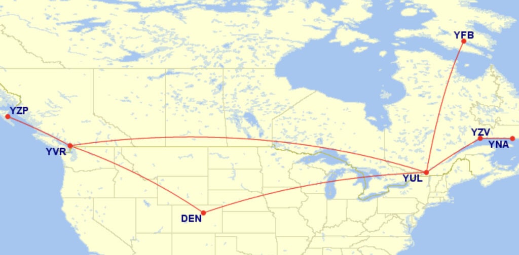 concours aeroplan gcmap ile tortue