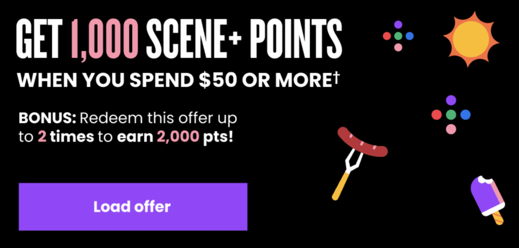 scene plus epicerie septembre 2024