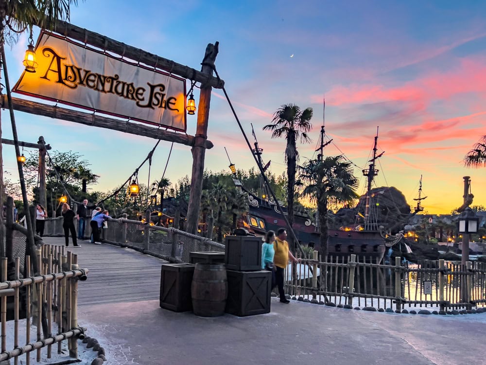 Disneyland Paris Adventure isle