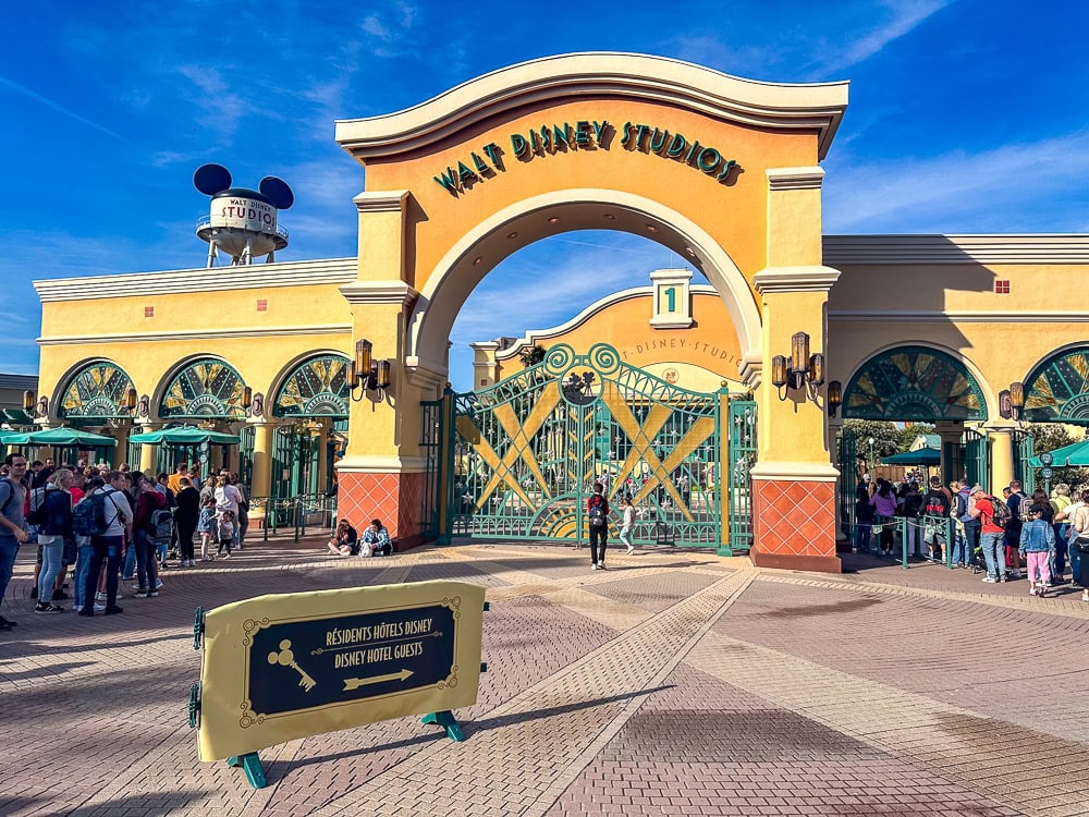 Disneyland Walt Disney Studios Paris entree